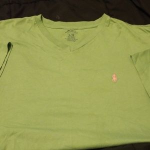 Mens POLO by Ralph Lauren Green TShirt
